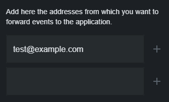 Uuden sähköpostin lisääminen